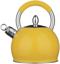 Premier Housewares - Whistling Kettle - Yellow.